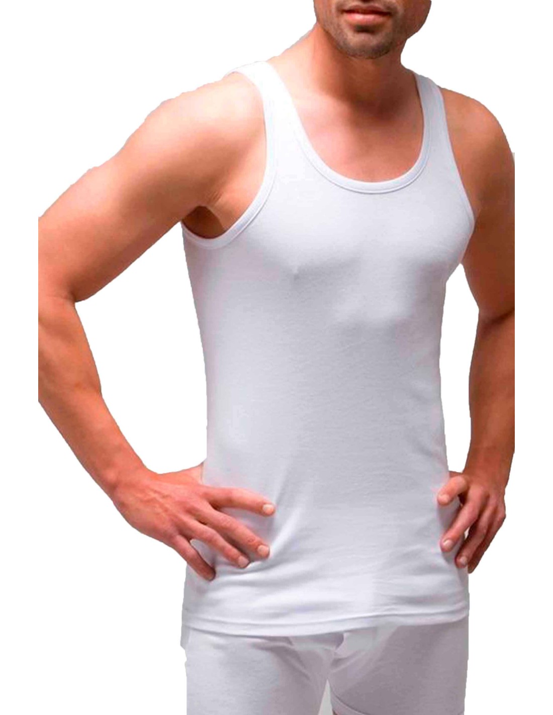 Camiseta de Algodón para Hombre - Azul Celeste jaspeado – Gartner Swimwear