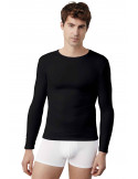 OFERTA -- Camiseta Térmica para hombre de Ysabel Mora en negro y de manga  larga - Varela Intimo