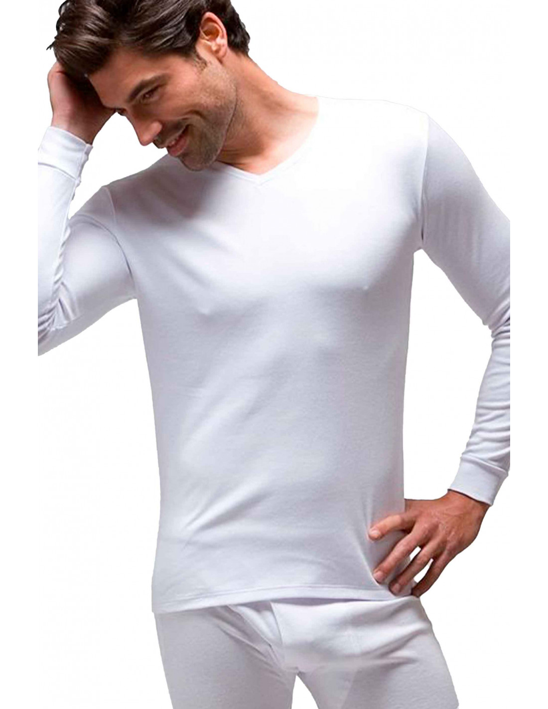 pack 3 Camisetas térmicas niña manga corta 100% algodón peinado