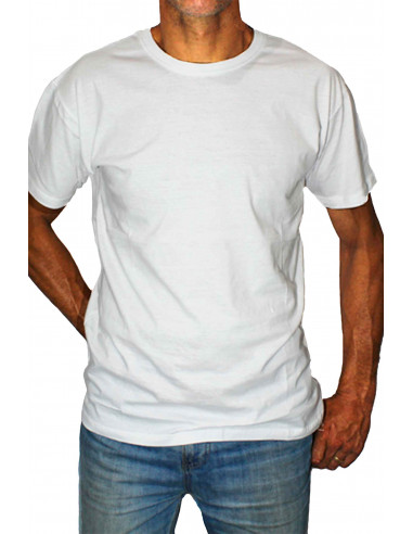 Camiseta interior hombre manga corta 750 Rapife